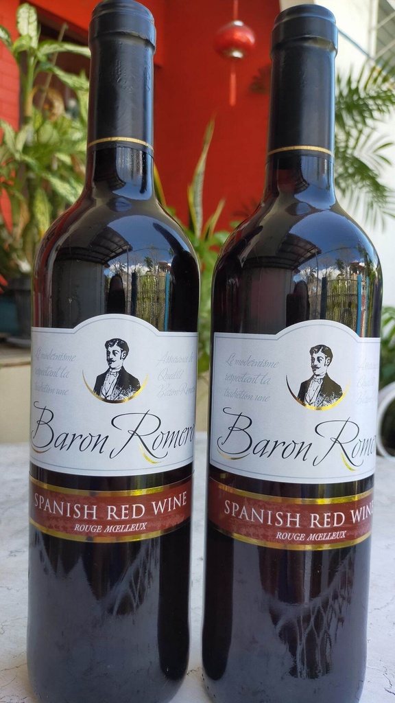 baron romero spanish rose wine