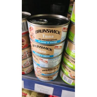 [6637] brunswick tuna flaked in water