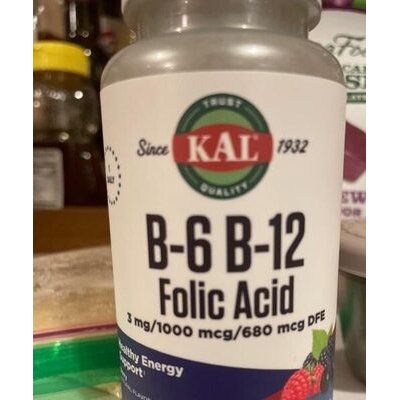 [7180] Webber Vit. B6+B12 w/folic acid