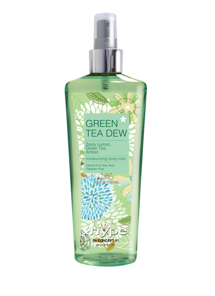 [7258] hype concept body mist GreenTea