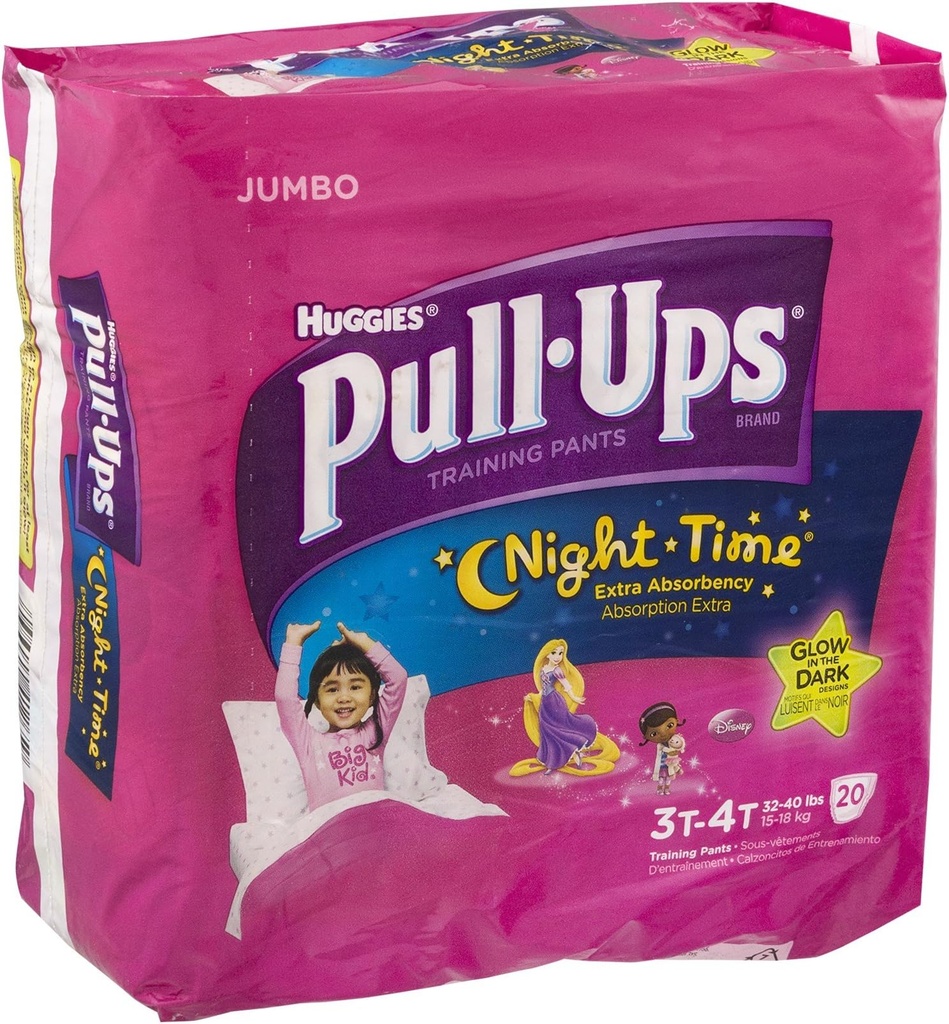 [7502] Huggies pull ups 3t & 4t