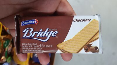 [7810] bridge chocolate wafer
