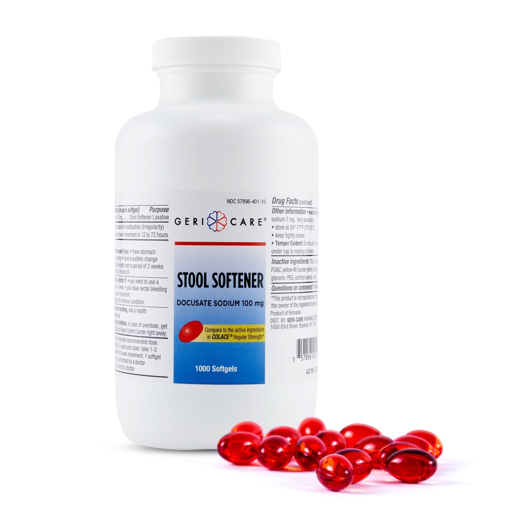 [7898] Geri-Care Stool Softener 100mg