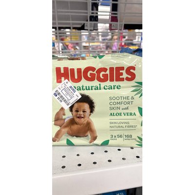 [8225] huggies natural care 56