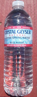 crystal geyser spring water