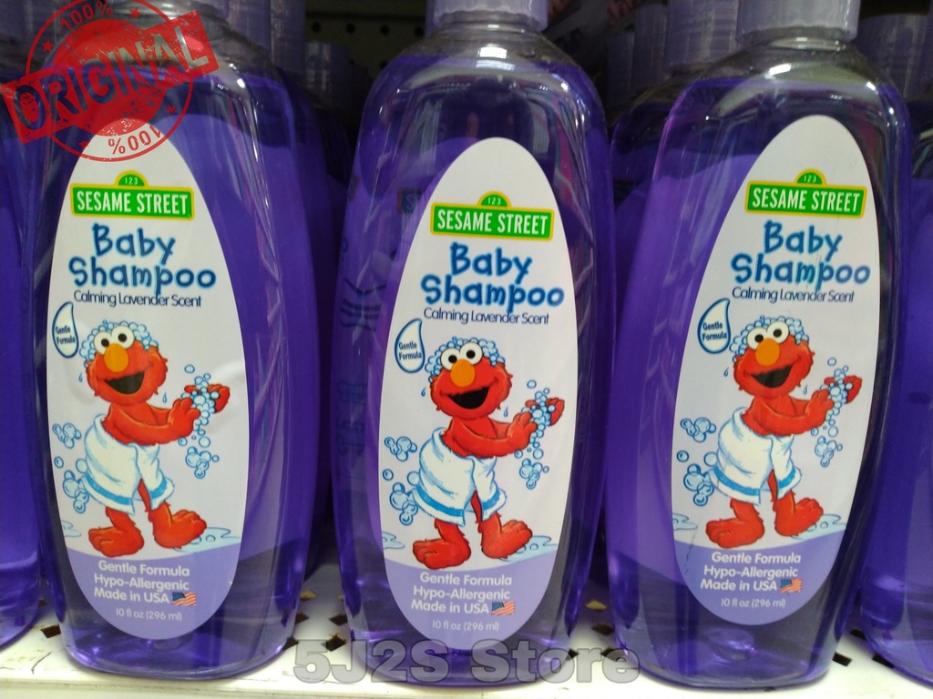 sesame street baby shampoo