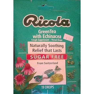 ricola green tea with echinacea