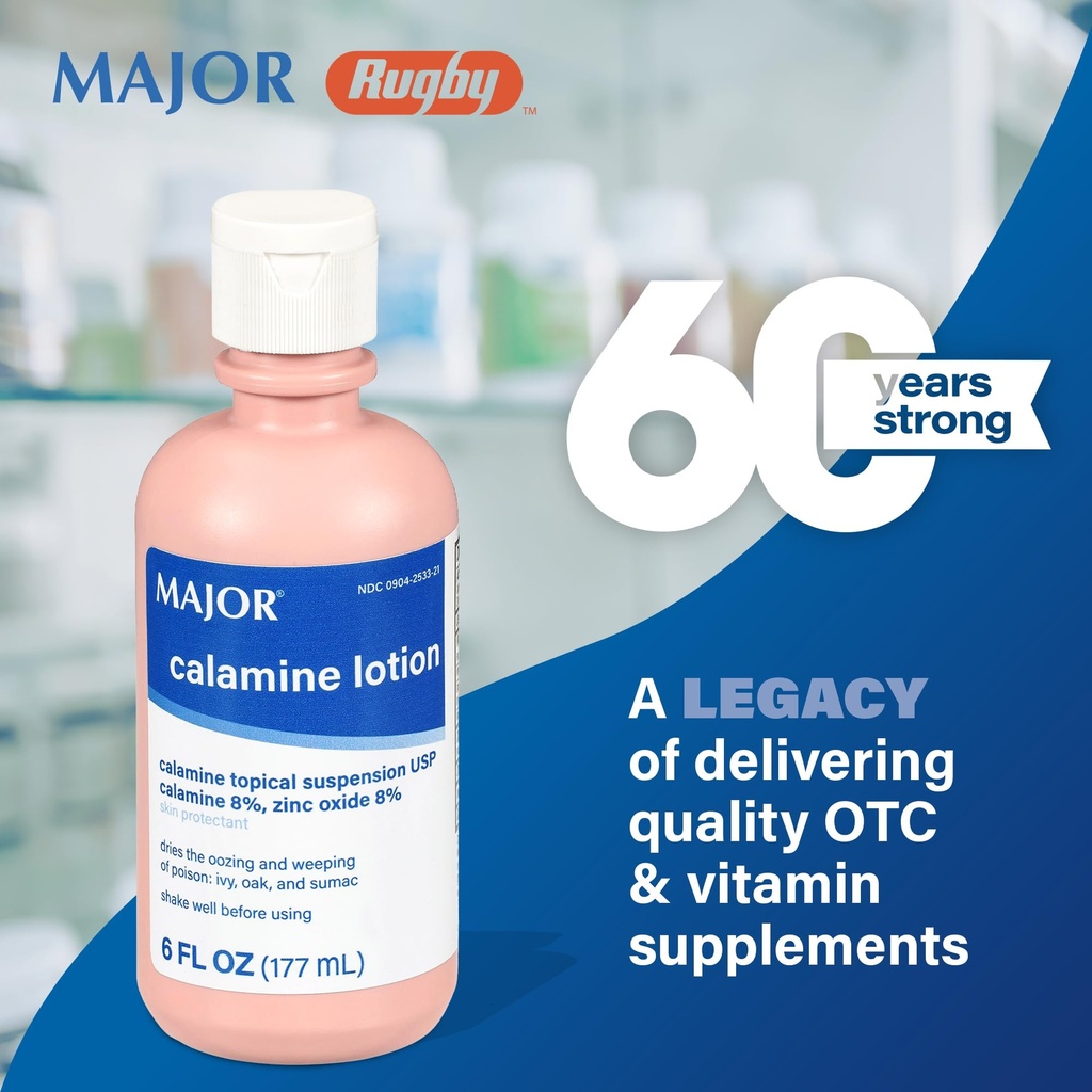 [9275] major calamine lotion 6 fl