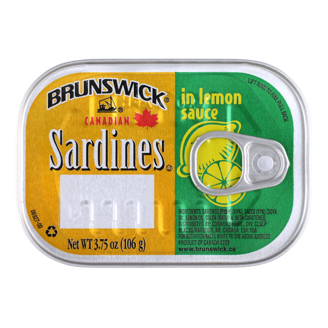 [9289] brunswick sardine in lemon sauc