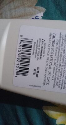 [9485] personal care aloe vera lotion