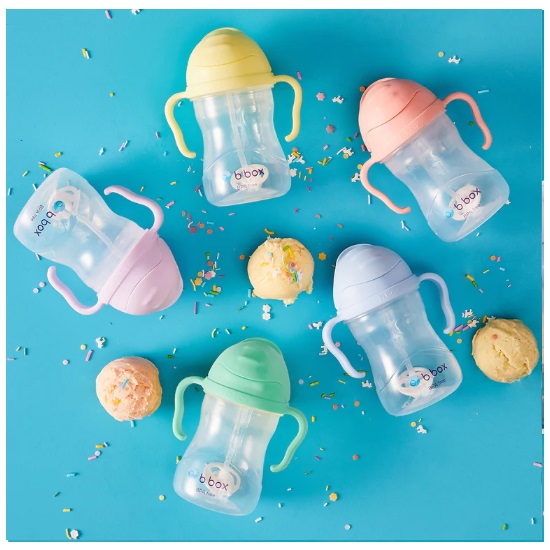 fruity sippy cups with straw