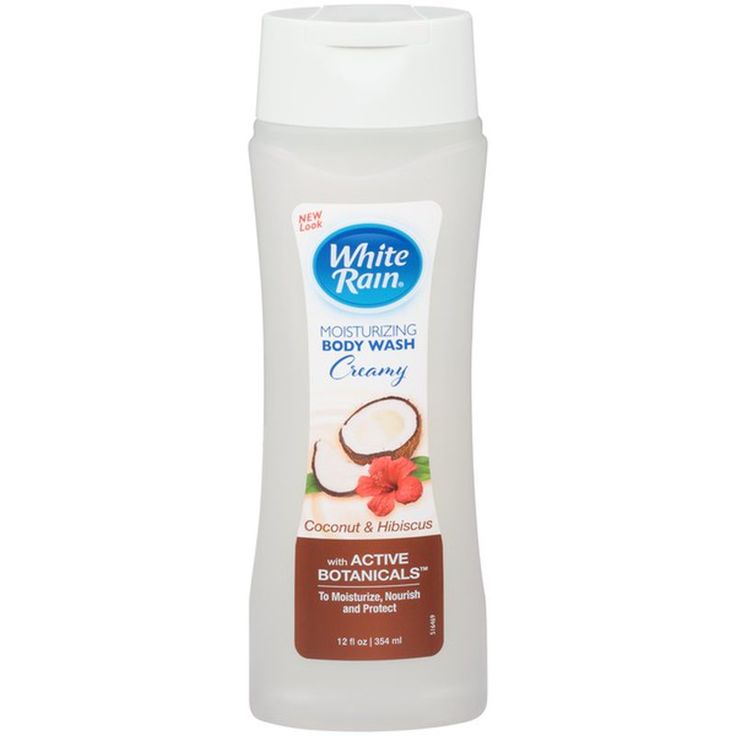 [11528] white rain body wash creamy