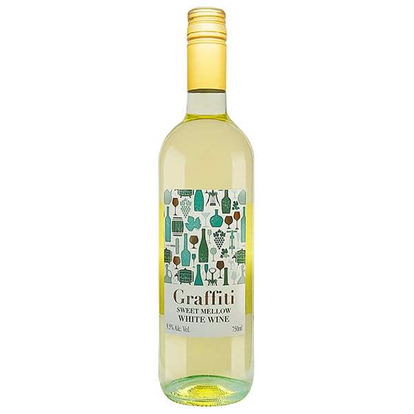 Graffiti white wine