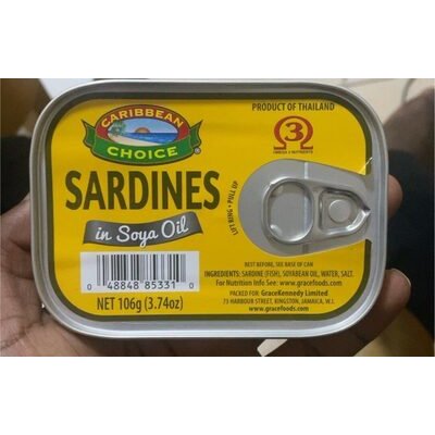 clasico sardines in soya oil