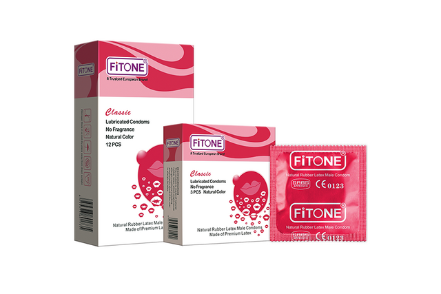 [12902] FITone Condoms pink