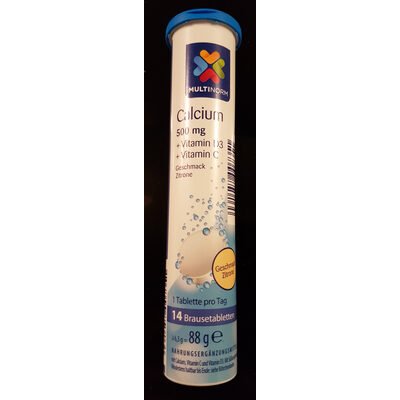 QC Calcium 500mg + D3