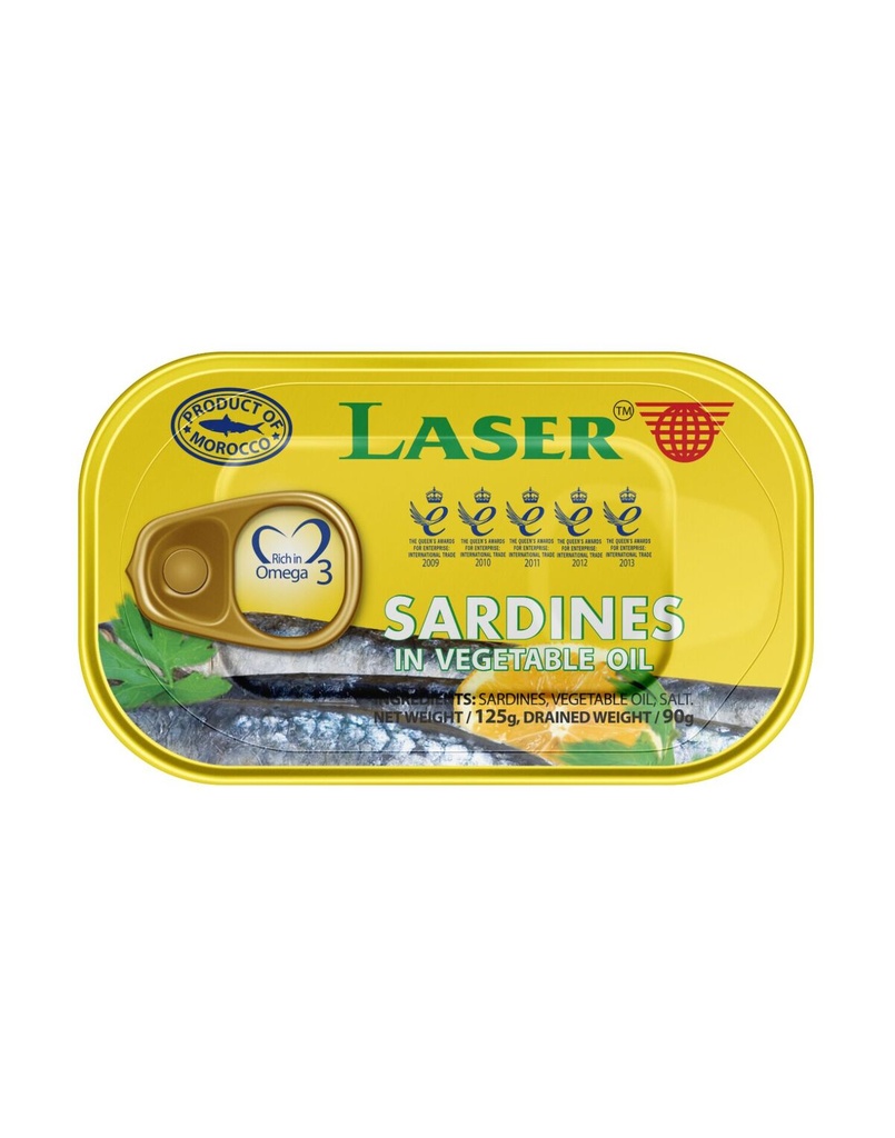 [13600] laser sardine in sunflower oil