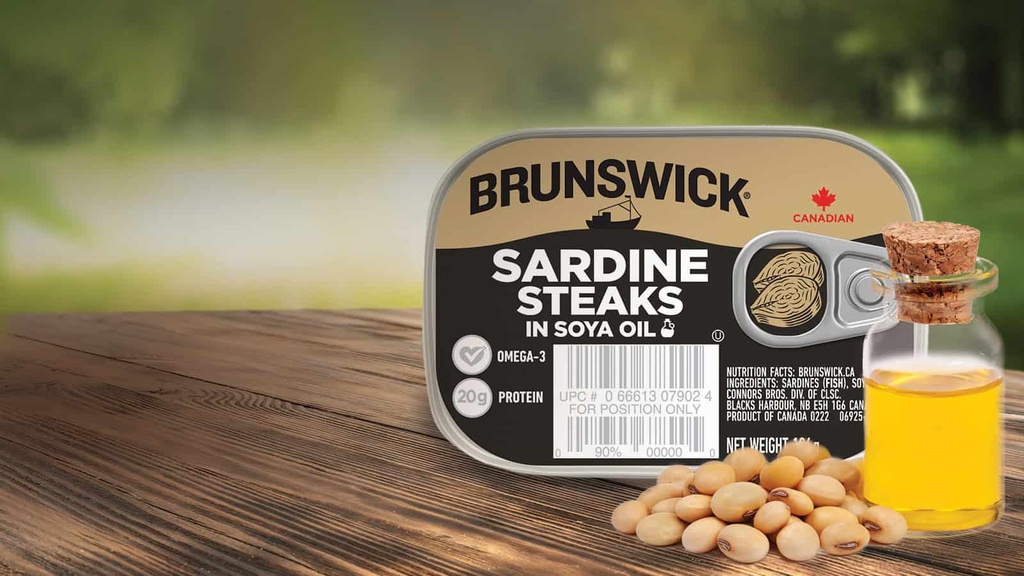 [13919] brunswick sardine steak in oil