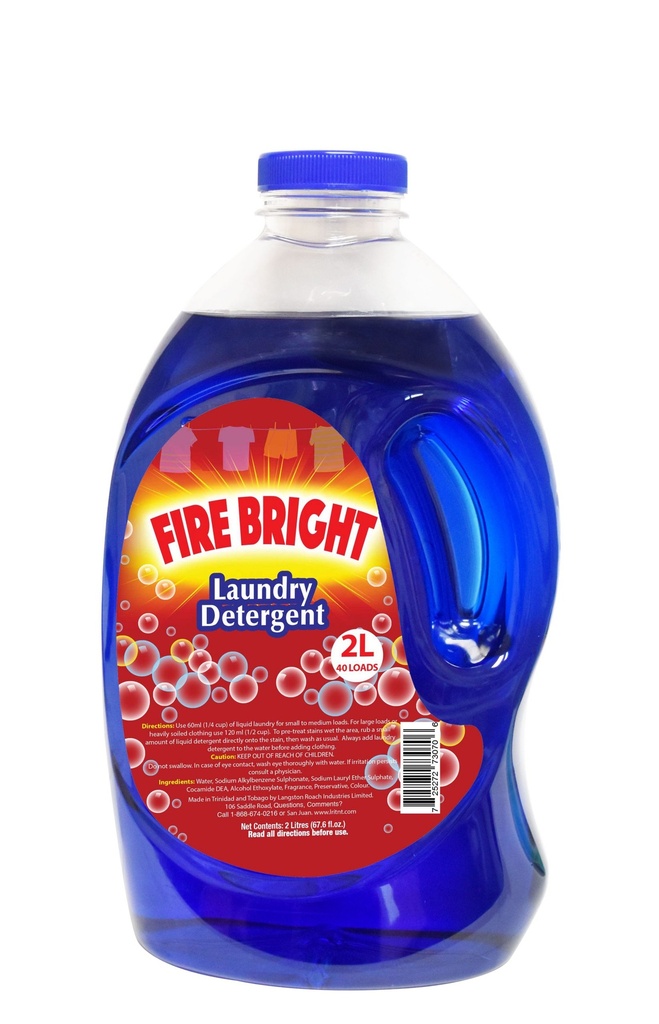fire bright laundry detergent p