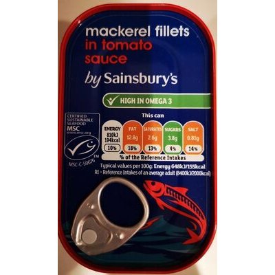cleo mackerel in tomato sauce