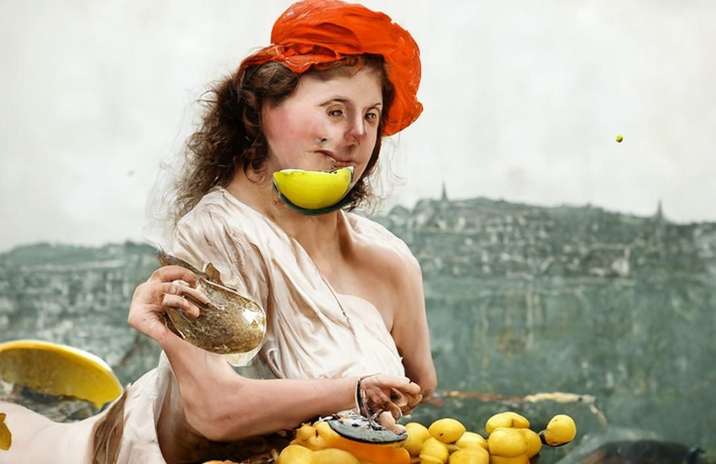 [15145] frencch lady 3 lemon
